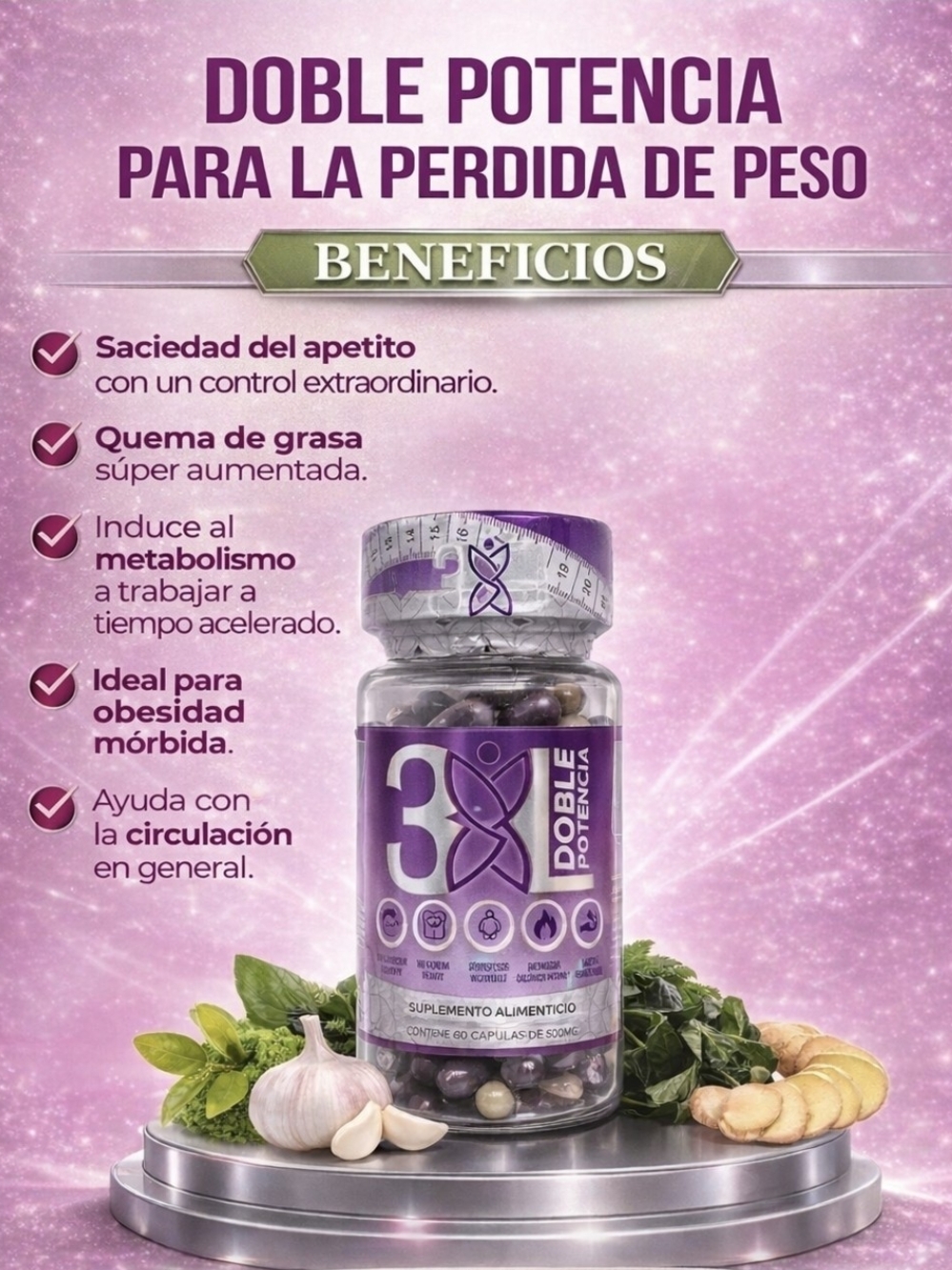 Weight Loss Supplement — Purple